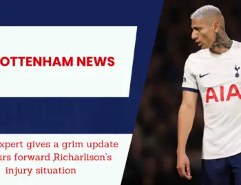 Injury expert provides an update on the setback of £90k-per-week Tottenham star