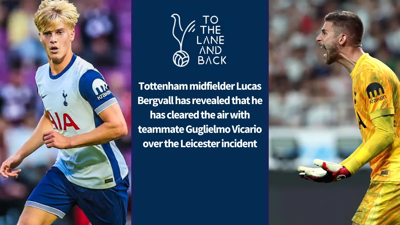 Guglielmo Vicario reveals burying the hatchet with Tottenham youngster over on-field altercation