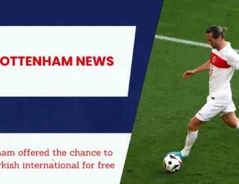 Tottenham offered the chance to sign versatile attacker in a free deal