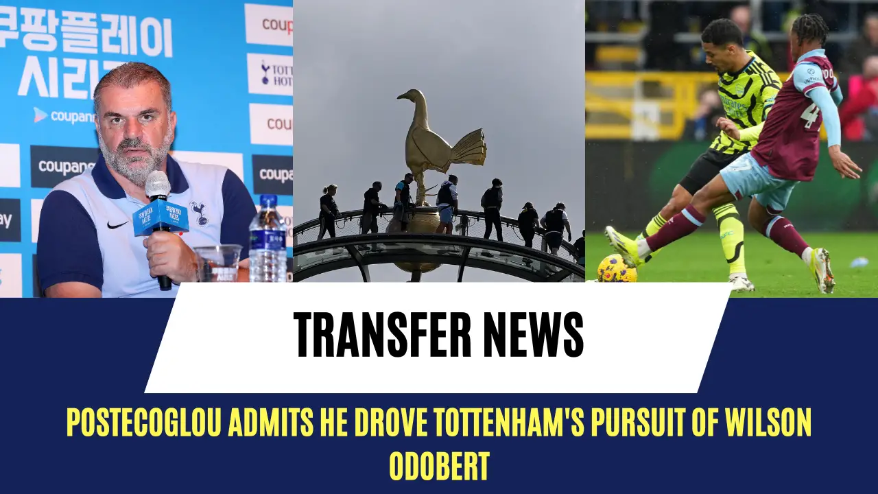 Tottenham Hotspurs manager Ange Postecoglou opened up on one of the club's new signing, the 19-year-old Wilson Odbert.