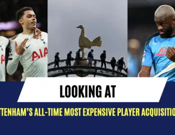 5 expensive Tottenham players of all time