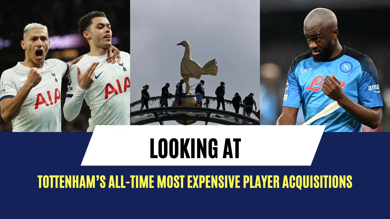 5 expensive Tottenham players of all time