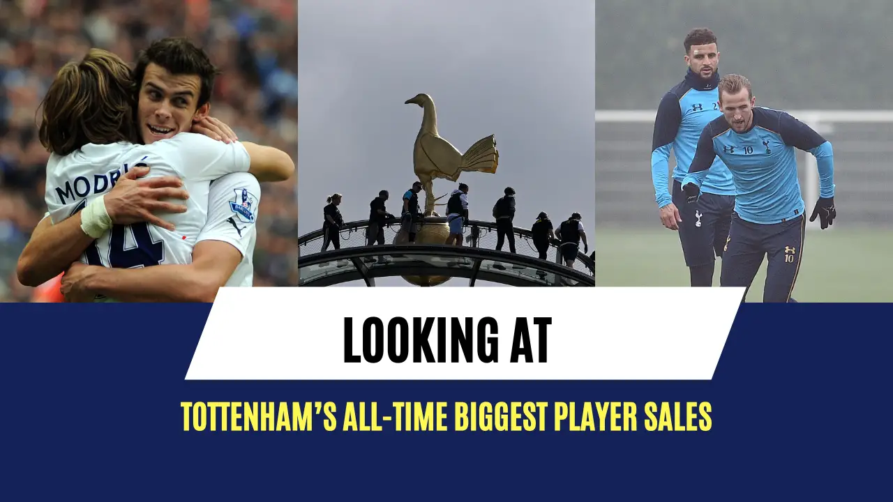 5 expensive sales of Tottenham players of all time