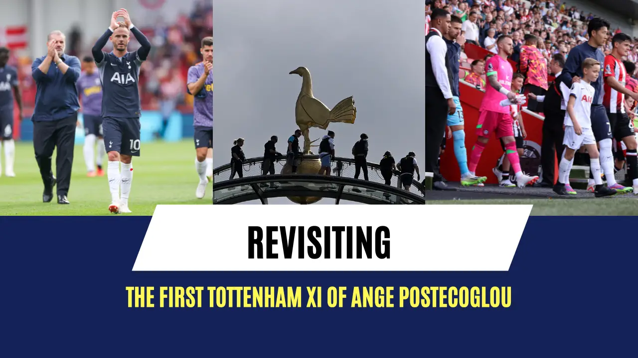 Revisiting the first Tottenham XI of Ange Postecoglou