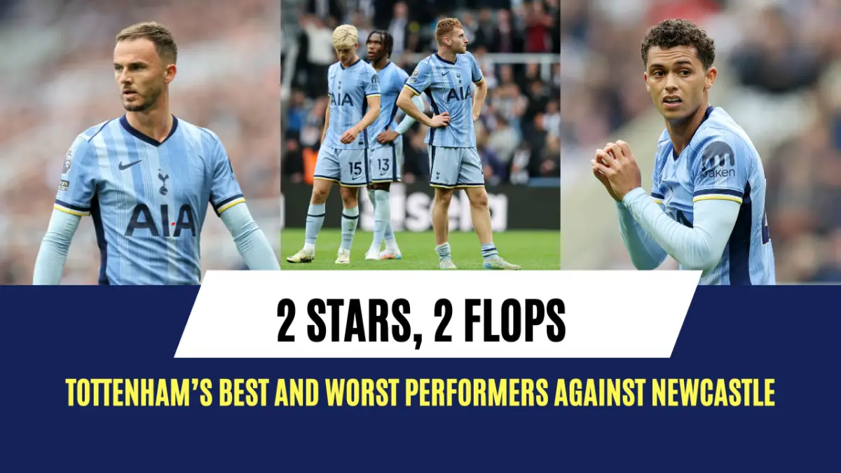 Tottenham’s best and worst performers against newcastle