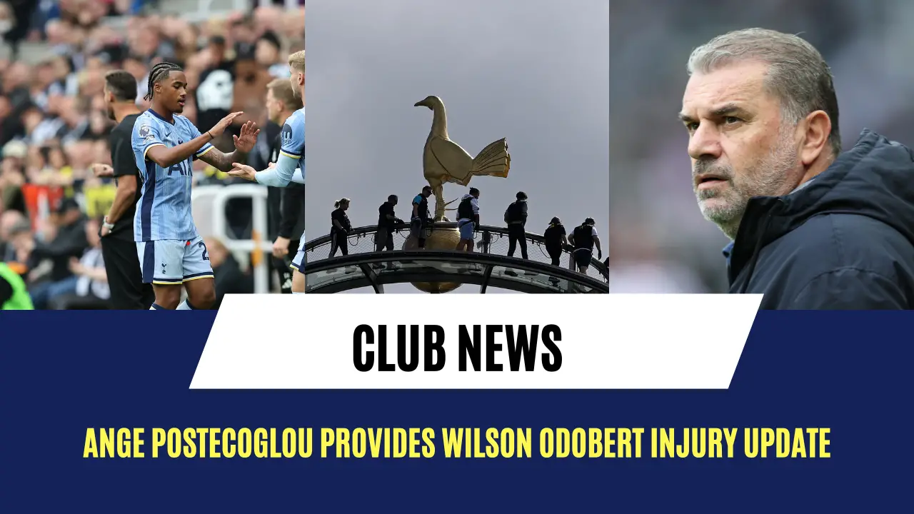 Ange Postecoglou provides Wilson Odobert injury update