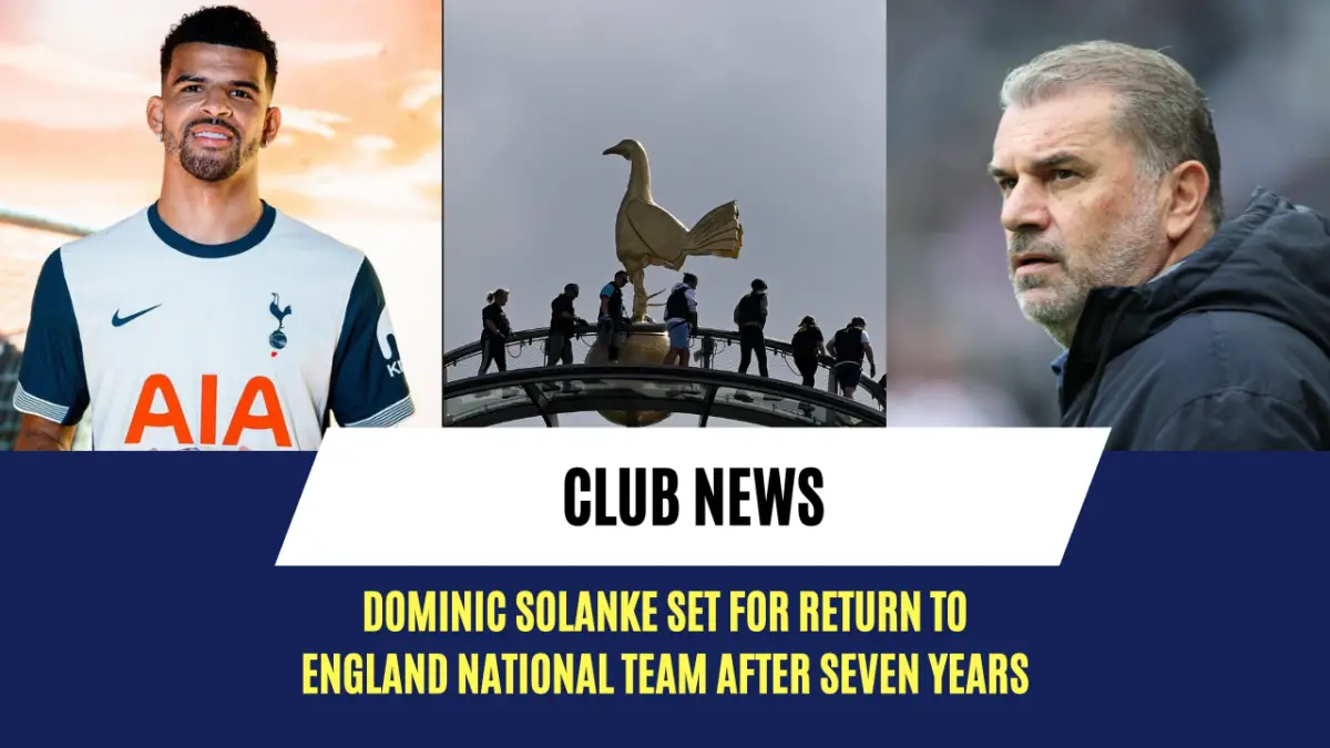 Dominic Solanke set for return to England national team after seven years