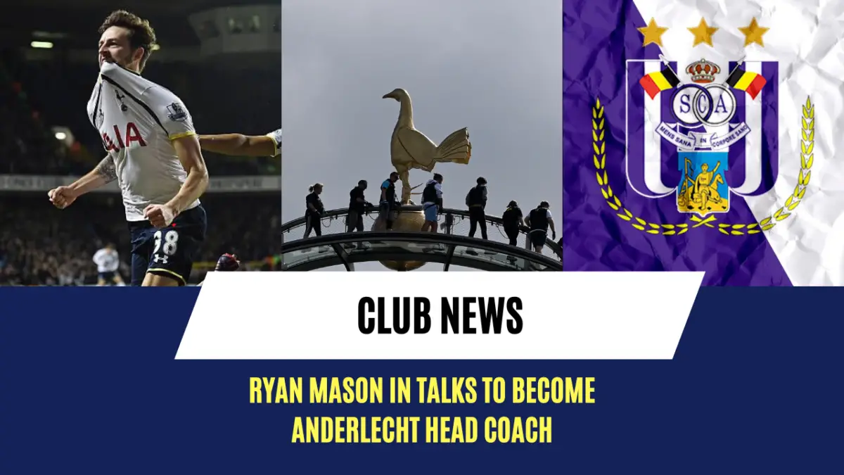 Ryan Mason in talks to become Anderlecht head coach