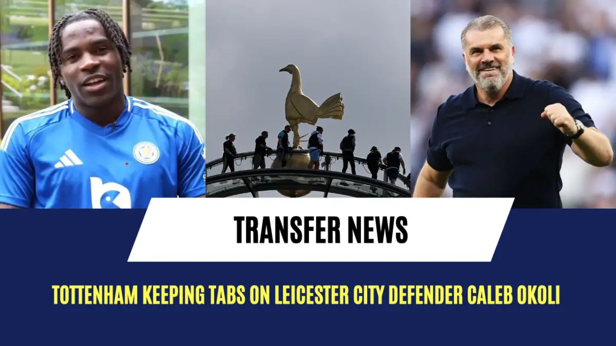 Tottenham keeping tabs on Leicester City defender Caleb Okoli