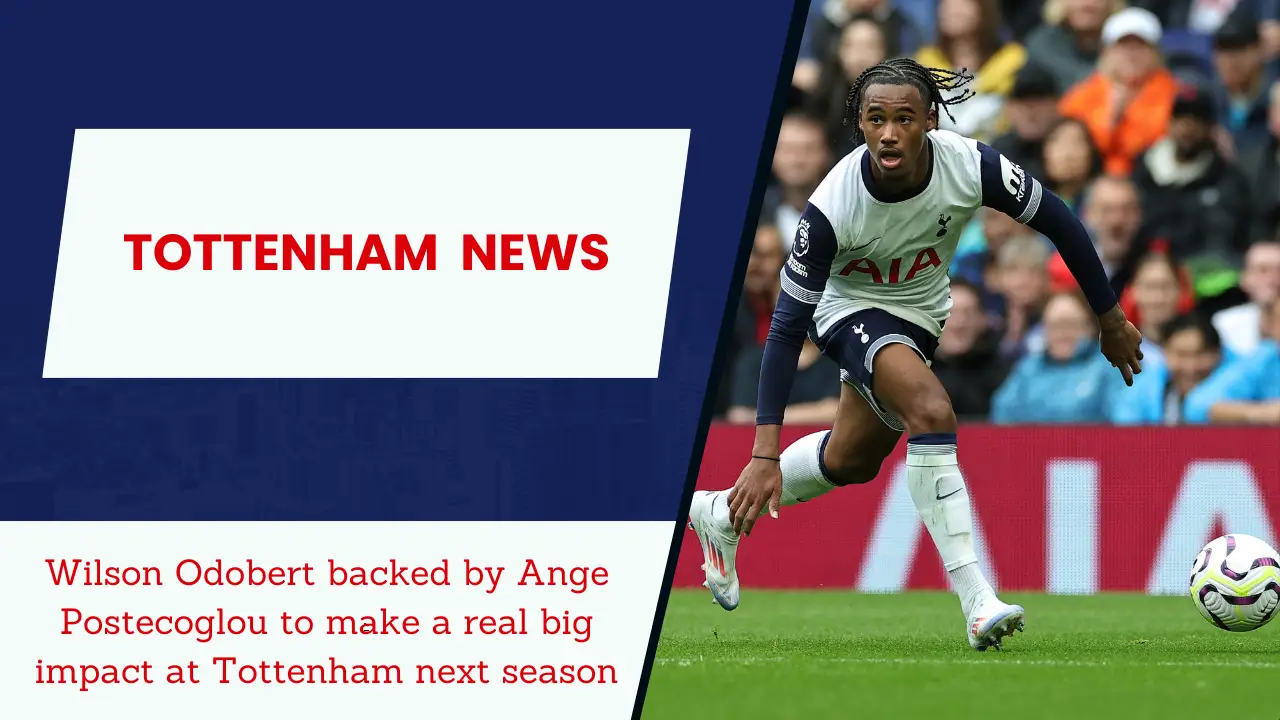 Wilson Odobert backed by Ange Postecoglou to make a real big impact at Tottenham next season