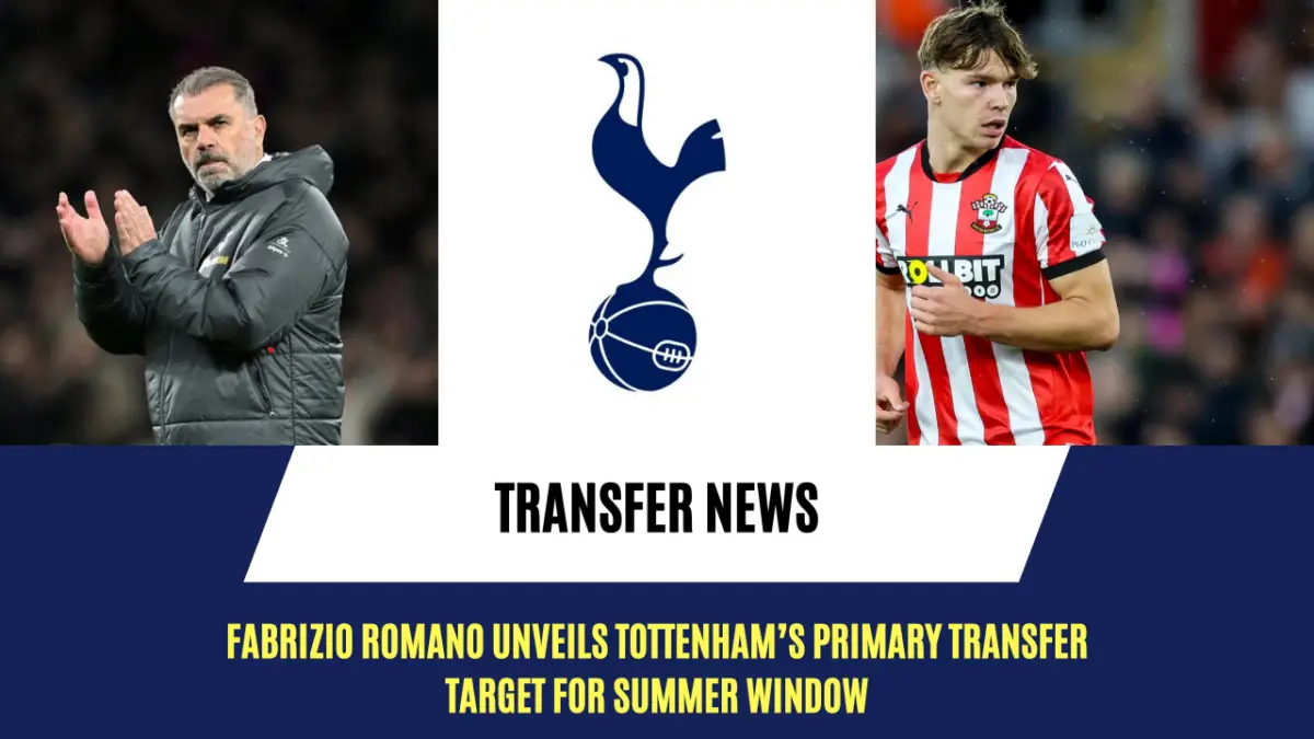 Fabrizio Romano: Tyler Dibling is Tottenham Hotspur's top summer transfer target.