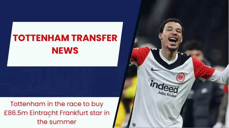 Hugo Ekitike is linked with a move to Tottenham in the summer.