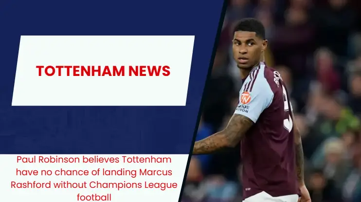 Tottenham are keen on landing Manchester United outcast Marcus Rashford to N17.