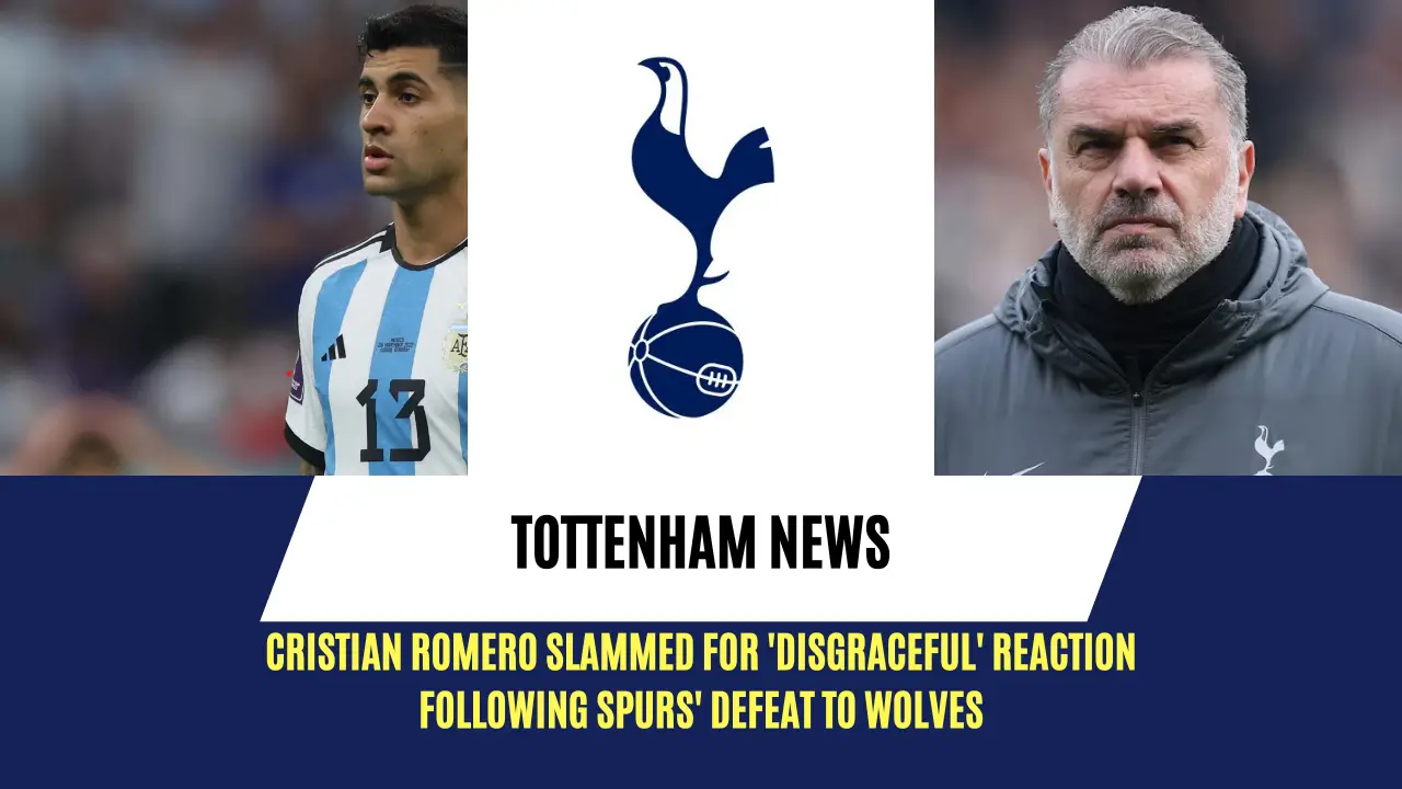 Cristian Romero snubbed the Tottenham travelling fans at full-time vs Wolves.