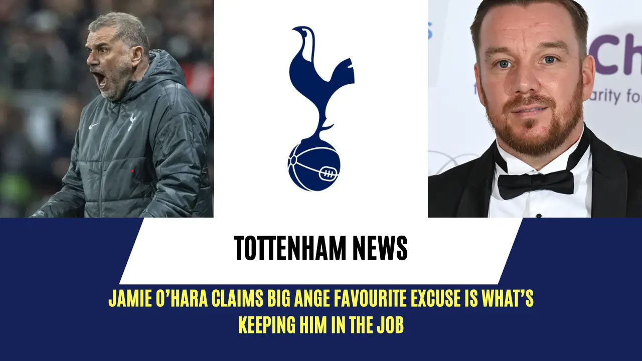 Jamie O’Hara believes Ange Postecoglou’s constant reasoning has shielded him from the Tottenham Hotspur sack.