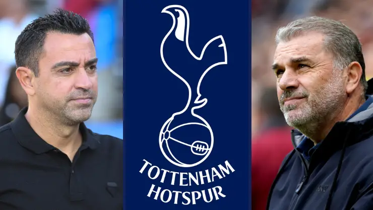 Xavi is unlikely to take over from Ange Postecoglou at Tottenham Hotspur.