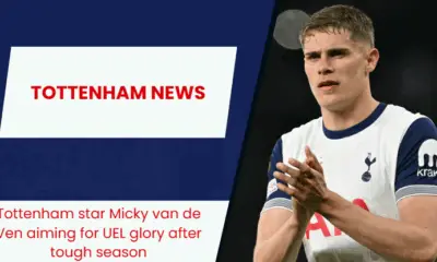 Micky van de Ven is aiming to create history at Tottenham Hotspur this season.