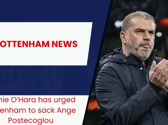 “He should go”- Tottenham urged to sack 'stubborn' Ange Postecoglou.