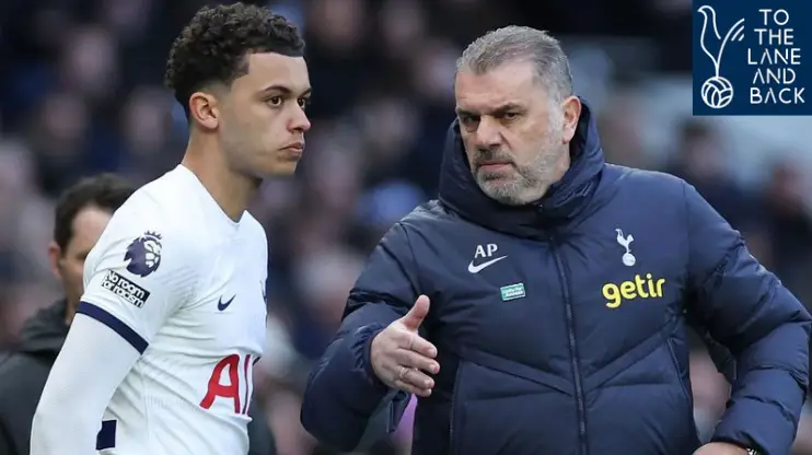 Ange Postecoglou was full of praises for Tottenham star Brennan Johnson.