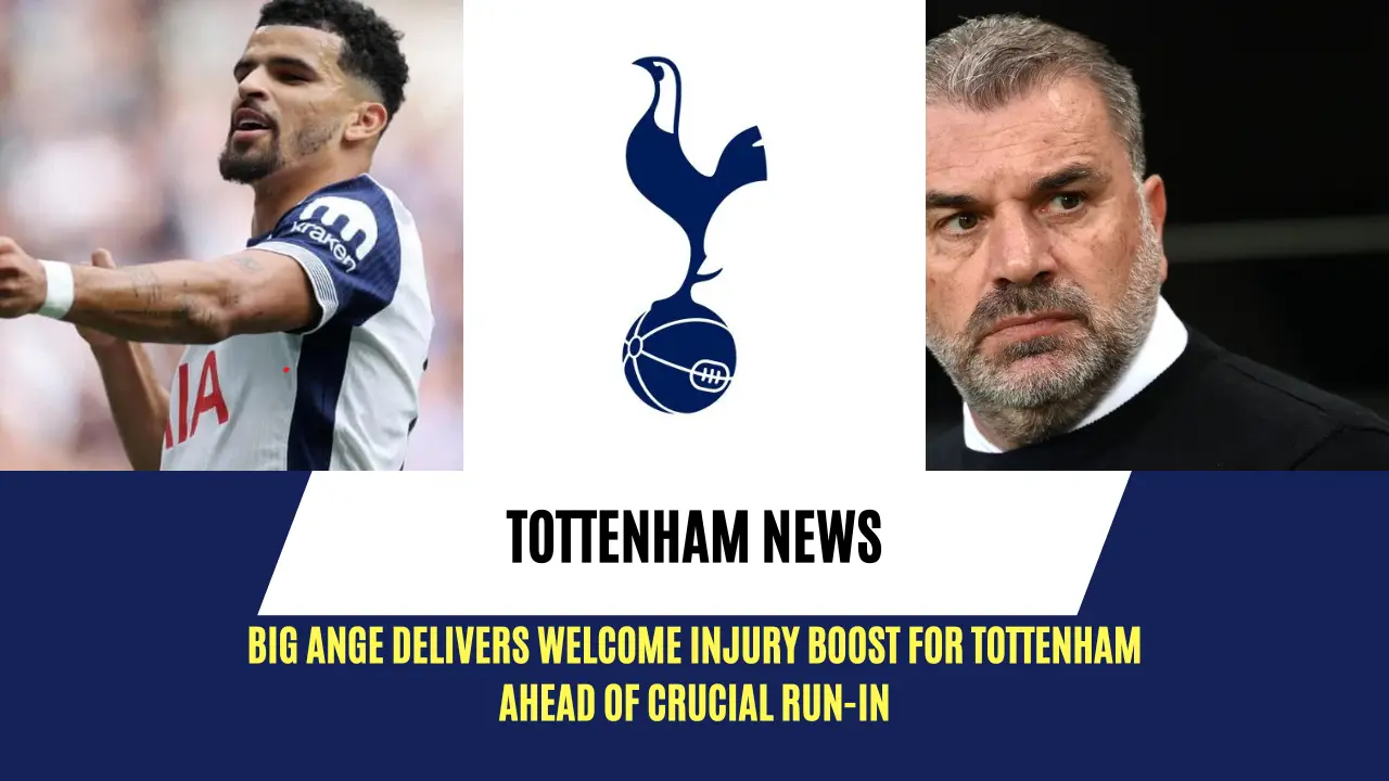 Ange Postecoglou provides positive Tottenham injury update involving Dominic Solanke.