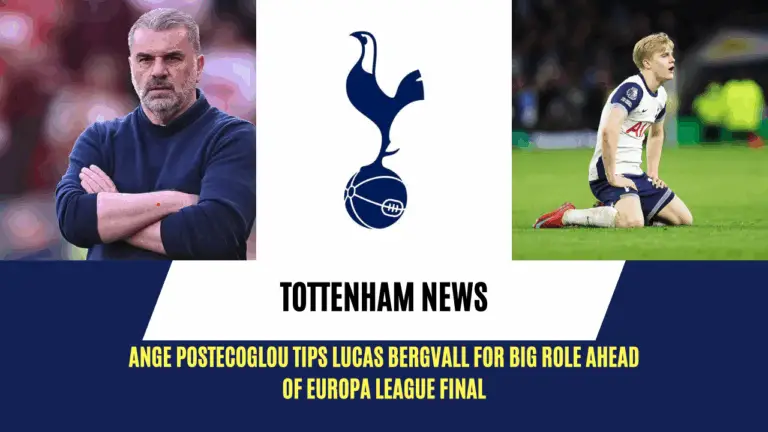 Postevoglou namedrops Tottenham star who could be handed huge role vs Manchester United in the Europa League final