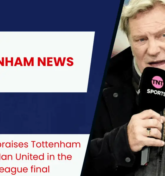 Glenn Hoddle praises Tottenham for beating Man United in the Europa League final