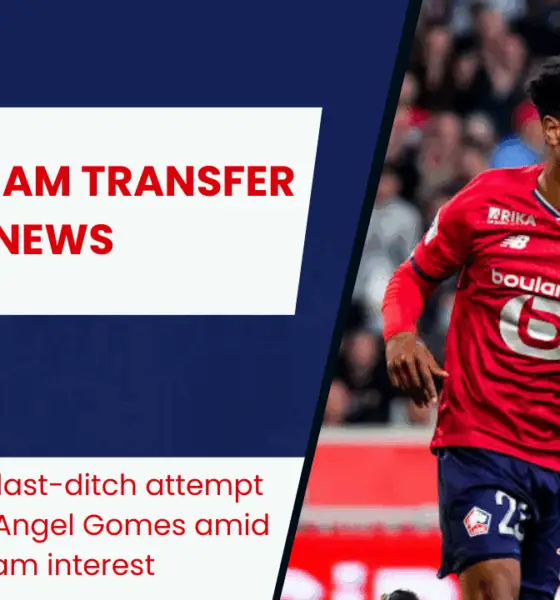 Marseille make last-ditch attempt to sign Lille star Angel Gomes amid Tottenham interest
