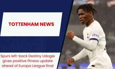Tottenham star confirms 'best condition' as Manchester United await in the Europa League final. Tottenham star confirms 'best condition' as Manchester United await in the Europa League final.