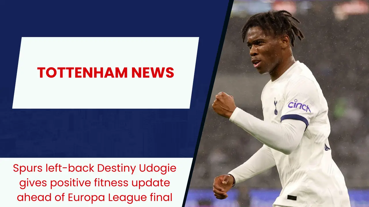 Tottenham star confirms 'best condition' as Manchester United await in the Europa League final. Tottenham star confirms 'best condition' as Manchester United await in the Europa League final.