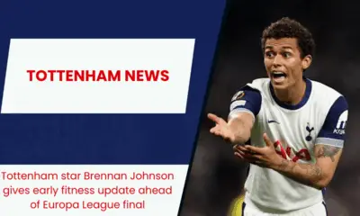Tottenham star Brennan Johnson gives early fitness update ahead of Europa League final