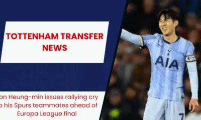 Son Heung-min issues rallying cry to his Spurs teammates ahead of Europa League final