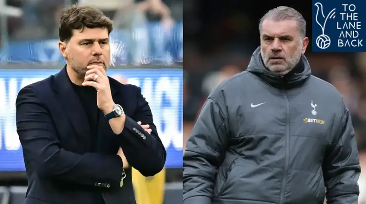Tottenham want Mauricio Pochettino to replace Ange Postecoglou at the helm.