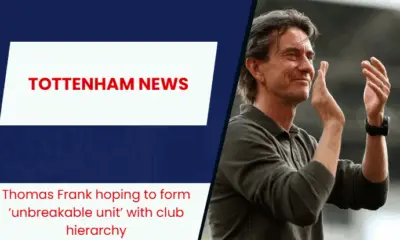 Tottenham manager Thomas Frank is looking to use the UEL success as springboard for future glory.