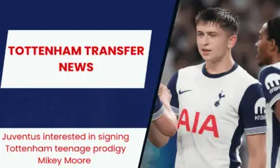 Juventus interested in signing Tottenham teenage prodigy Mikey Moore
