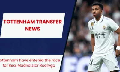 Tottenham have entered the race for Real Madrid star Rodrygo