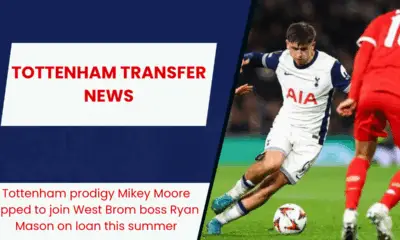 Tottenham prodigy Mikey Moore tipped to join West Brom boss Ryan Mason on loan this summer