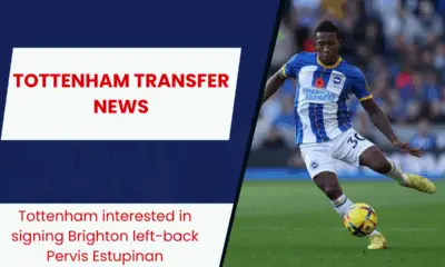 Tottenham interested in signing Brighton left-back Pervis Estupinan