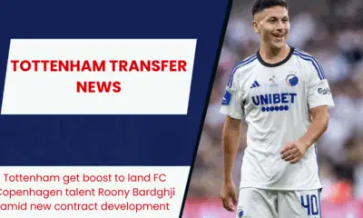 Tottenham get boost to land FC Copenhagen talent Roony Bardghji amid new contract development