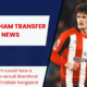 Tottenham could face a challenge to recruit Brentford midfielder Christian Norgaard