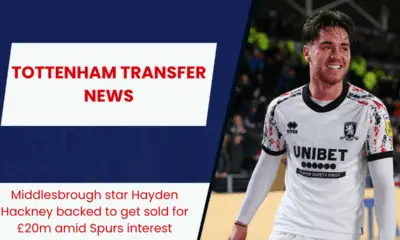 Middlesbrough star Hayden Hackney backed to get sold for £20m amid Spurs interest