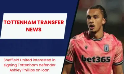 Sheffield United interested in signing Tottenham defender Ashley Phillips on loan