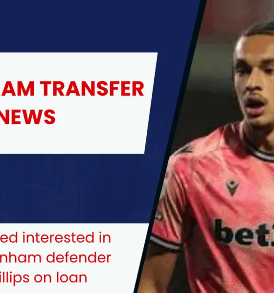 Sheffield United interested in signing Tottenham defender Ashley Phillips on loan