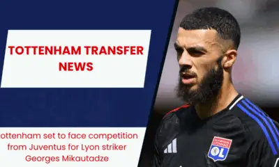 Tottenham set to face competition from Juventus for Lyon striker Georges Mikautadze