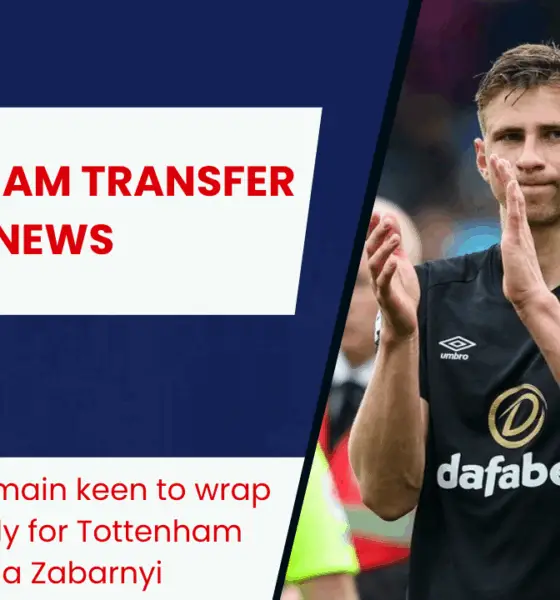 Paris Saint-Germain keen to wrap up deal quickly for Tottenham target Illia Zabarnyi