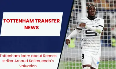 Tottenham learn about Rennes striker Arnaud Kalimuendo’s valuation