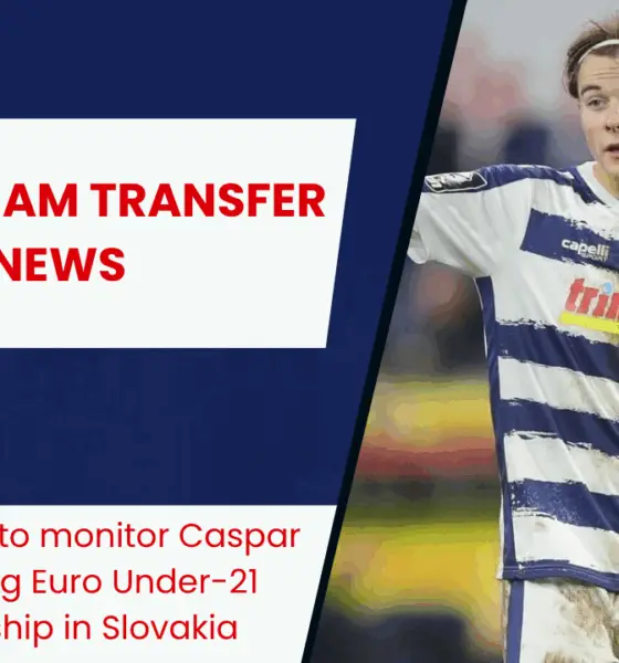 Tottenham set to monitor Caspar Jander during Euro Under-21 Championship in Slovakia