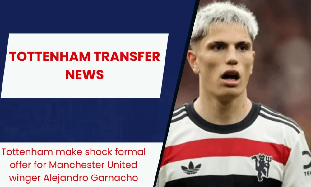 Tottenham are interested in signing Manchester United winger Alejandro Garnacho.