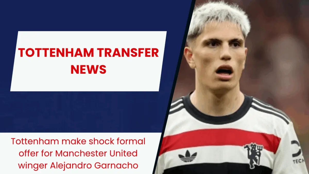 Tottenham are interested in signing Manchester United winger Alejandro Garnacho.