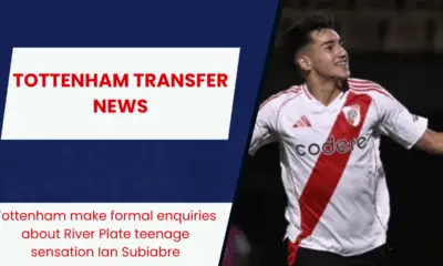 Tottenham make formal enquiries about River Plate teenage sensation Ian Subiabre