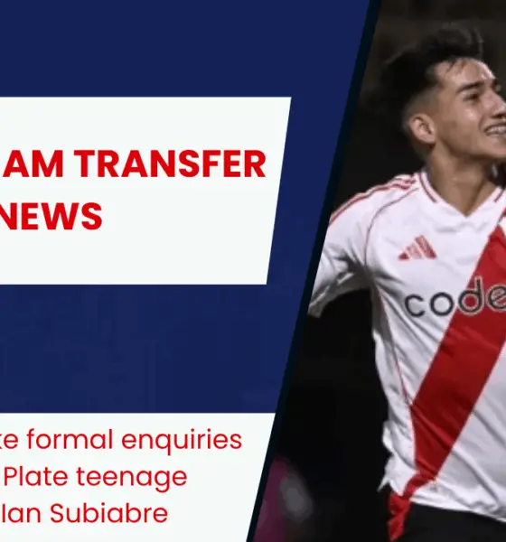 Tottenham make formal enquiries about River Plate teenage sensation Ian Subiabre